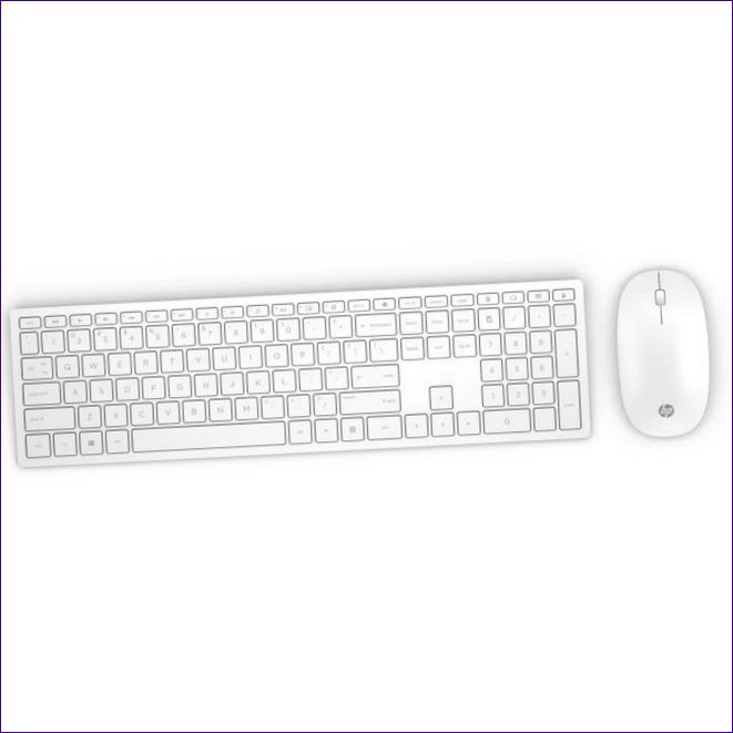HP 4CF00AA Tastatură și mouse fără fir HP 4CF00AA 800 alb USB